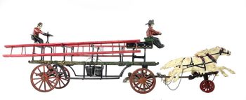 Pratt & Letchworth Horse Drawn Fire Ladder Wagon
