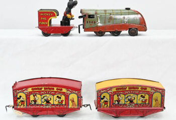 Wells Brimtoy Mickey Mouse Circus Train