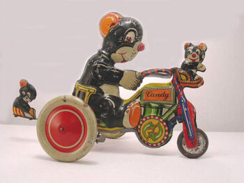 George Levy (Gely) Candy Motorcycle Trike Bonzo Comic Charter German