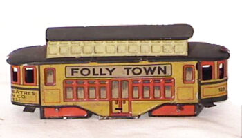 Kellerman CKO Folly Town Trolley Penny Toy