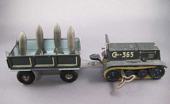 Kellerman CKO Military Tractor with Trailer