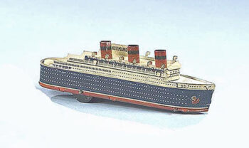 A. Barrett and Sons French Ocean Liner Normandie