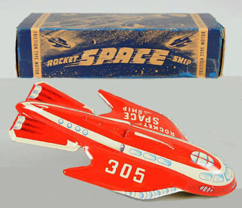 Automatic Toy Co. Rocket Space Ship 305