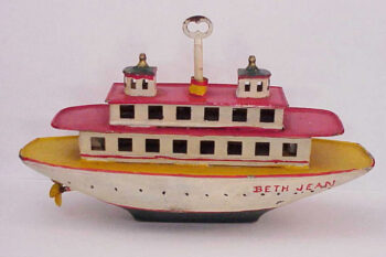 Carette Ferry Boat “Beth Jean” Toy