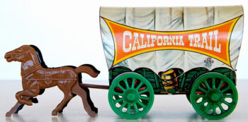 U. S. Metal Toy California Trail Western Wagon