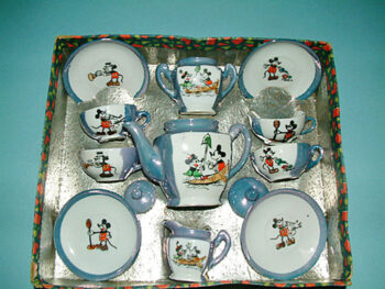 George Borgfeldt Mickey Mouse Tea Set