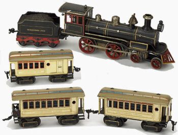 Marklin ConLocomotive 18″ long – Cars 10″ longgressional Limited Passenger Train Gauge I