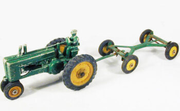 Slik Toy Lincoln Moline Tractor With Trailer