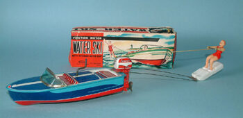 Mansei Toys (Haji) Motor Boat Pulling Water Skier