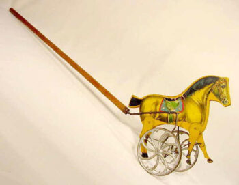 Gibbs Galloping Pony Push Toy  No. 44