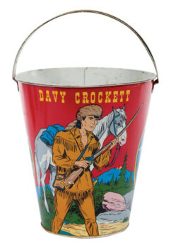 Ohio Art Davy Crockett Sand Pail