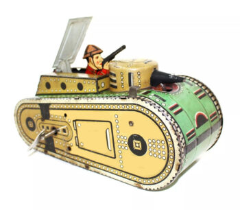 Marx WW I Army Doughboy Tank Toy