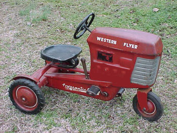 Western Flyer Pedal Tractor