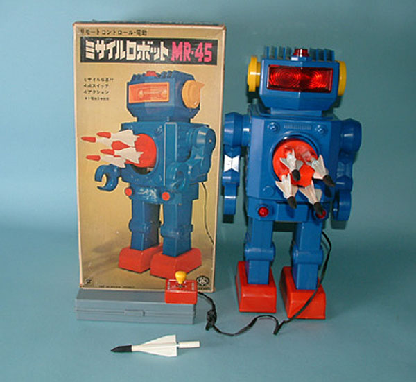 増田屋【ミサイル ロボットMR-45 MISSILE ROBOT】リモートコントロール