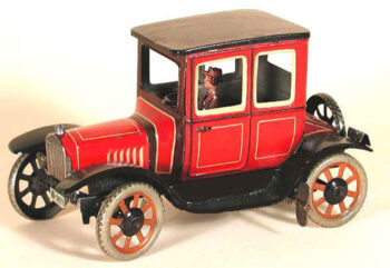 Bing Red Model T Hard Top Coupe Car