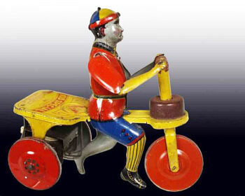 Behrend & Rothschild B&R Kids Special Boy on Tricycle Toy