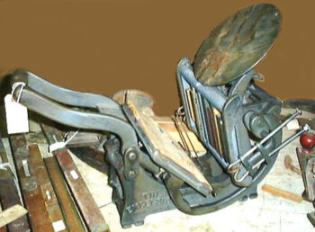 Kelsey and Co. Excelsior Model-0 Printing Press