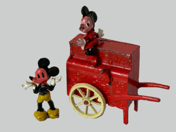 Saalheimer Co. (Salco) Mickey Mouse Barrel Organ