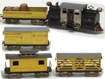 Elektoy Pennsylvania Lines Freight Train Set