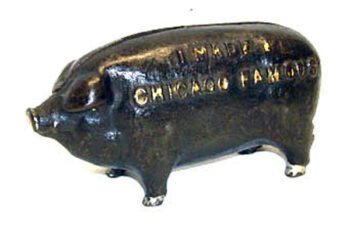 John Harper I Made Chicago Famous Pig Bank