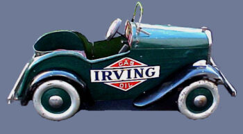 Lines Bros. (Tri-ang) British Irving Oil Pedal Car