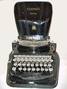 Bing  No. 2 Typewriter Case