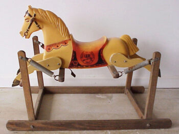 Rich Toys Davy Crockett Rocking Horse