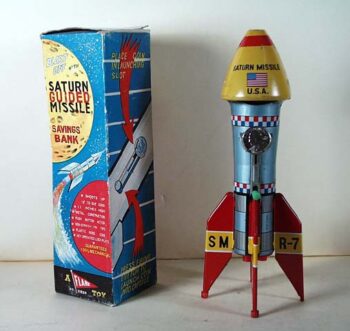 Flair Toys Missile Space Savings Bank