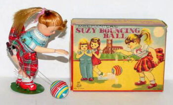 TPS Tokyo Plaything Shokai Suzy Bouncing Ball