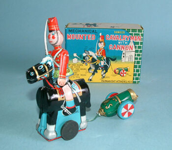 TPS Tokyo Plaything Shokai Mounted Cavalryman Cannon
