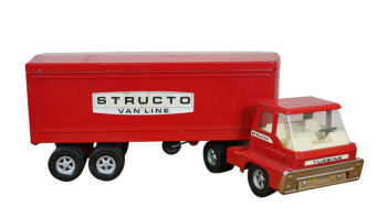 Structo Van Line Truck Toy
