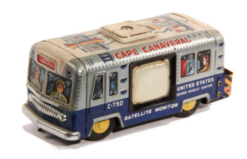 Yone Yonezawa Cape Canaveral Mobile Satellite Tracking Station ICBM Rocket Research Division Bus