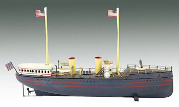 Fleischmann Carrette Gun Boat Toy  German