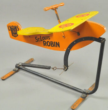 Metalcraft Lyon’s Airplane St. Louis Robin Rocker