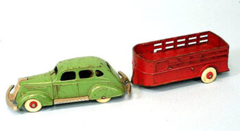 Kenton 1936 Nash Lafayette Sedan with Farm Trailer