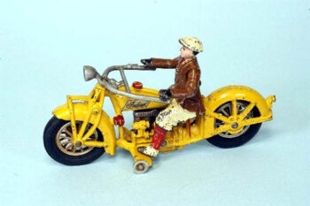 Hubley Civilian on Indian Motorcycle