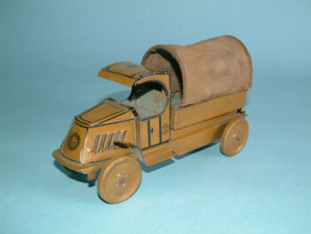 Chein C Cab Bulldog Mack Canvas Army Truck