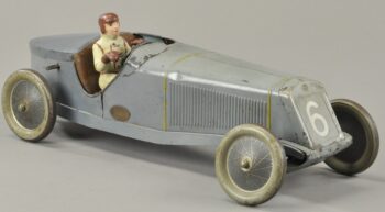 JEP Jouets de Paris Delage Boat Tail Race Car No. 6