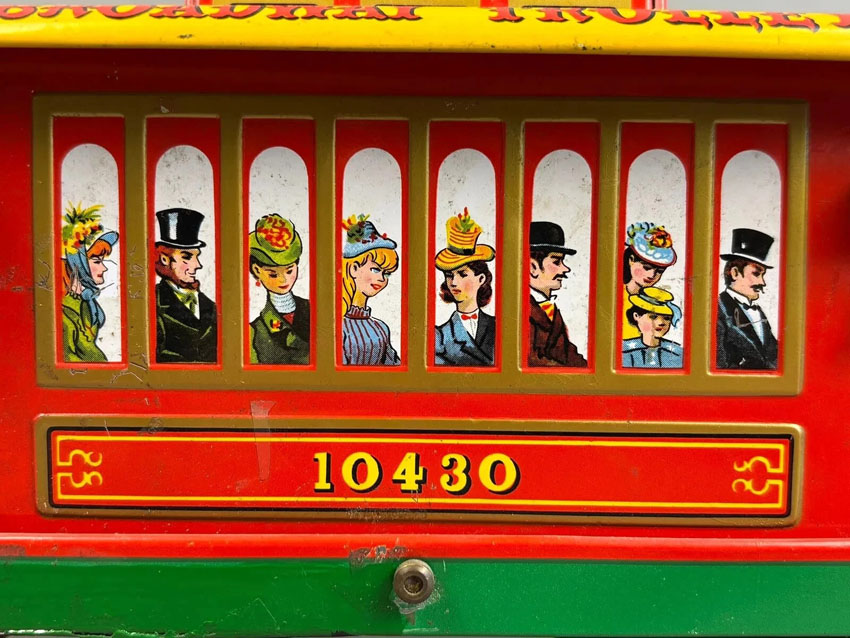 Masudaya (Modern Toys) Broadway Trolley