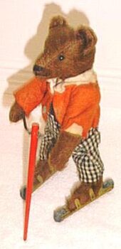 Bing Roller Skating Teddy Bear