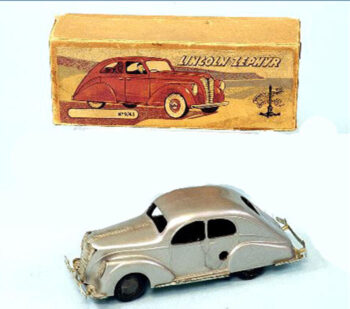 Wells-Brimtoy Lincoln Zephyr