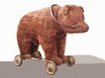 Schuco yes/no Bear on Wheels