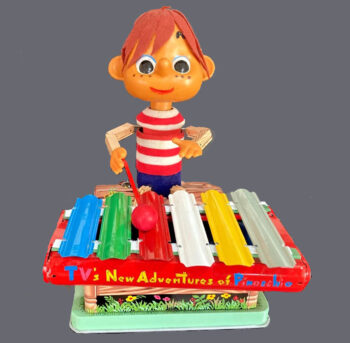 Nomura T.N Pinocchio Playing London Bridge is Falling Down