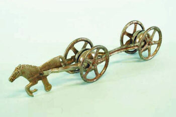 Gong Bell Horse Theme Bell Toy