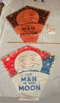 Crunden Martin Mfg. Co. Man In The Moon Paper Kites