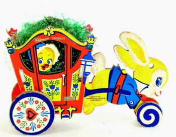 Dolly Folding Kite and Toy Co. Whitman’s Chocolate Rabbit Carriage