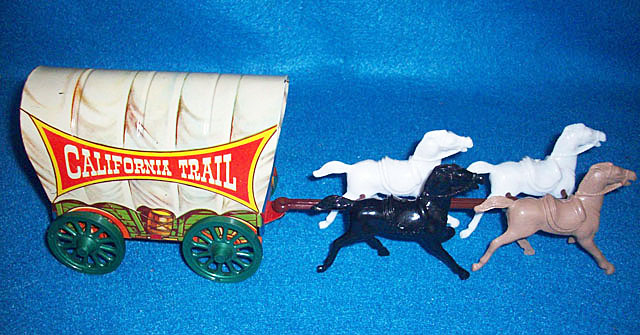 Archer Plastics Play-Time Western Town Playset