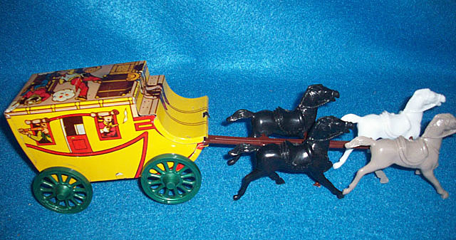 Archer Plastics Play-Time Western Town Playset