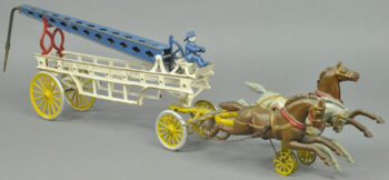 Dent 3 Horse Drawn Water Tower Fire Wagon