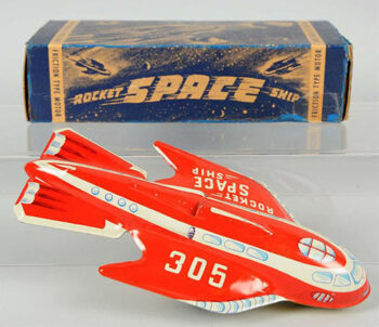 Automatic Toy Co. Rocket Space Ship No. 305 Toy